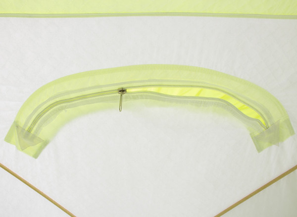 Изображение товара Палатка Медведь Екатеринбург Куб-3 зимняя с полом Оксфорд 210 и накидкой