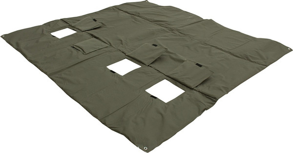 Изображение товара Палатка Медведь Екатеринбург Куб-3 зимняя с полом Оксфорд 210 и накидкой