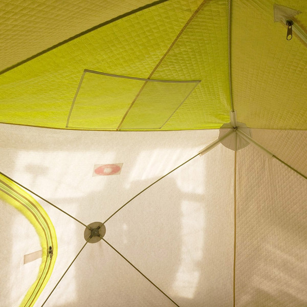 Изображение товара Палатка Медведь Екатеринбург Куб-3 зимняя с полом Оксфорд 210 и накидкой