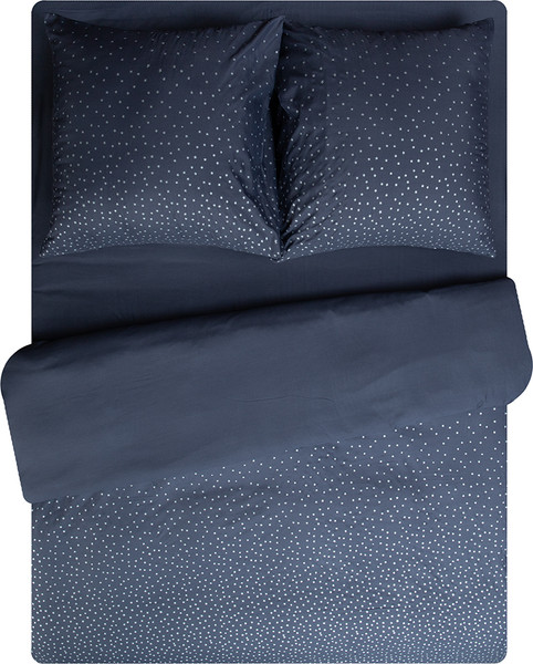 Изображение товара Комплект постельного белья Amore Mio Макосатин BZ QR Sky BL Euro Msh / 34182 (синий)