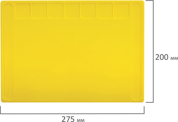 Изображение товара Доска для лепки Brauberg Kids / 271144 (желтый)