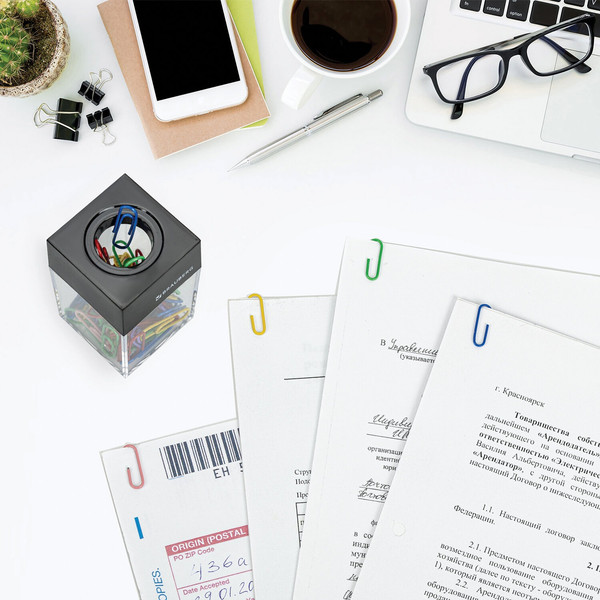 Изображение товара Подставка настольная Brauberg 271178 (со скрепками)