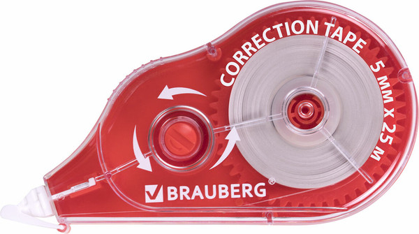 Изображение товара Корректор для текста Brauberg Maxi Plus / 272501 (красный)