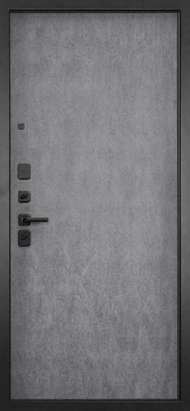Изображение товара Входная дверь ГРАНИТ Бриони 77-1 бетон невский (96x207, левая)