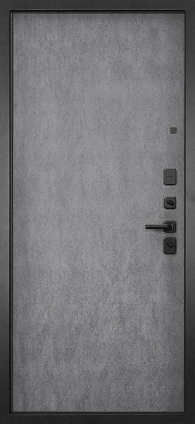 Изображение товара Входная дверь ГРАНИТ Бриони 77-1 бетон невский (86x205, правая)