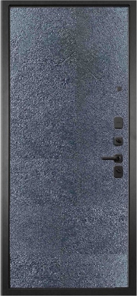 Изображение товара Входная дверь ГРАНИТ Бриони 77-1 бетон темный (96x207, правая)