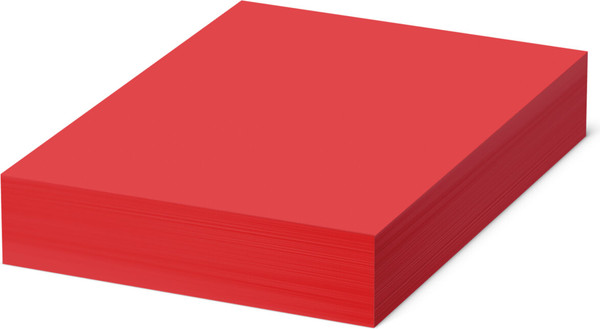 Изображение товара Бумага Brauberg А4 80г/м2 / 116563 (500л, ярко-красный)