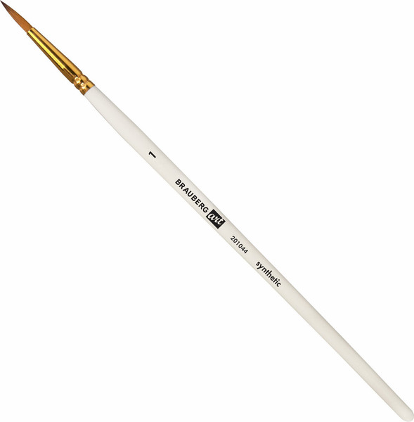 Изображение товара Набор кистей Brauberg Art Debut / 201044 (15шт, белый)