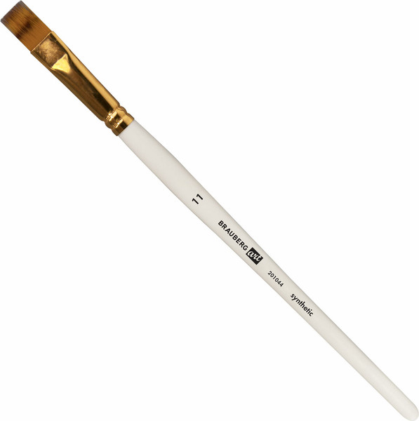 Изображение товара Набор кистей Brauberg Art Debut / 201044 (15шт, белый)