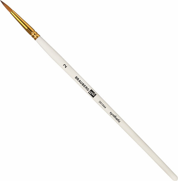 Изображение товара Набор кистей Brauberg Art Debut / 201044 (15шт, белый)