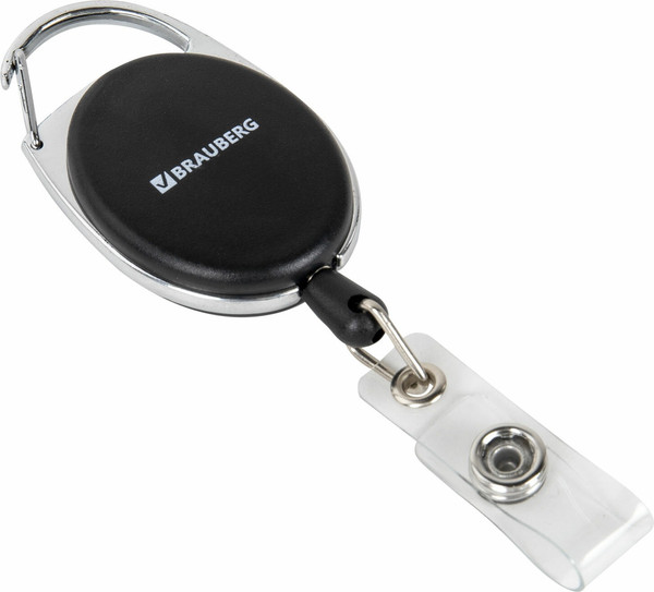 Изображение товара Держатель для бейджа Brauberg 238237 (черный)