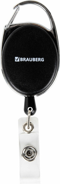 Изображение товара Держатель для бейджа Brauberg 238237 (черный)