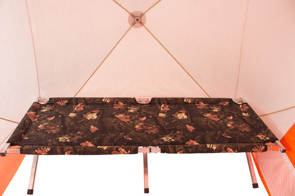 Изображение товара Палатка Медведь Екатеринбург Куб-2 зимняя с полом Оксфорд 210 и накидкой