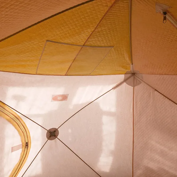 Изображение товара Палатка Медведь Екатеринбург Куб-2 зимняя с полом Оксфорд 210 и накидкой