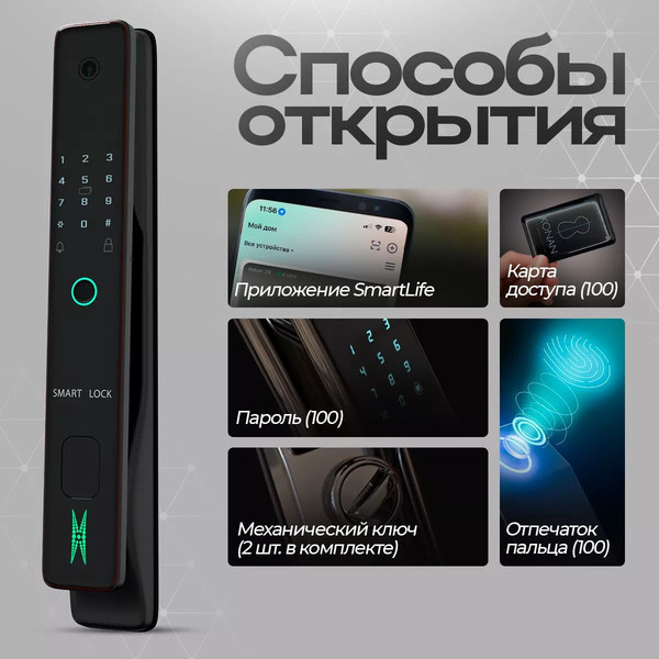 Изображение товара Входная дверь ГРАНИТ Бриони Смарт 29 (96x207, правая)