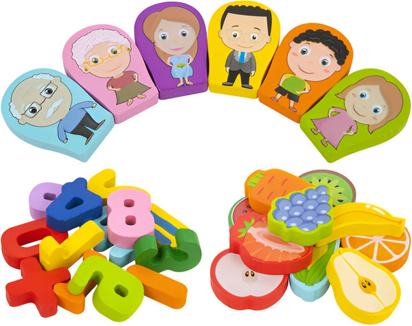 Изображение товара Сортер Brauberg Kids. Монтессори. С магнитной рыбалкой / 665243