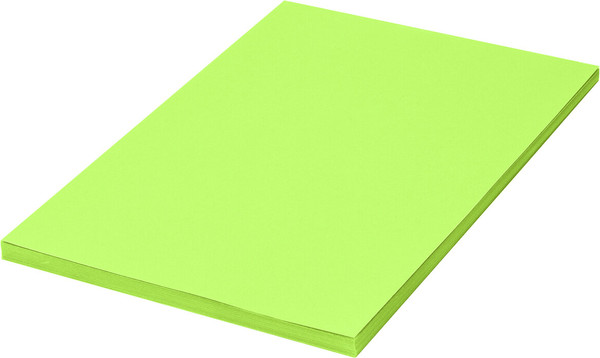 Изображение товара Бумага Brauberg А4 75г/м2 / 116671 (100л, зеленый неон)