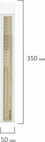 Изображение товара Линейка Staff 210803 (4шт)