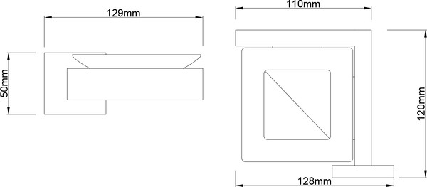 Изображение товара Набор аксессуаров для ванной и туалета Lauter 21SH71061 + 21SH71051 + 21SH71101 + 21SH71091 (Chrome, 4 предмета)