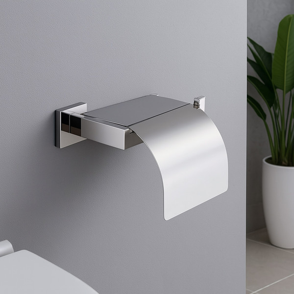 Изображение товара Набор аксессуаров для ванной и туалета Lauter 21SH71061 + 21SH71051 + 21SH71101 + 21SH71091 (Chrome, 4 предмета)