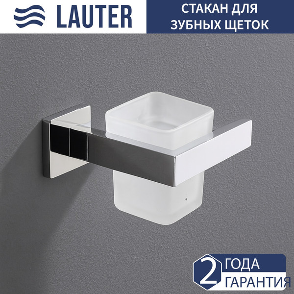 Изображение товара Набор аксессуаров для ванной и туалета Lauter 21SH71061 + 21SH71051 + 21SH71101 + 21SH71091 (Chrome, 4 предмета)