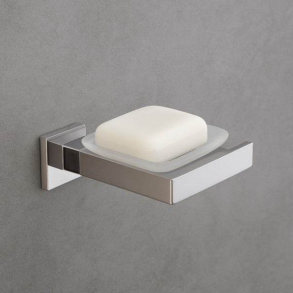 Изображение товара Набор аксессуаров для ванной и туалета Lauter 21SH71061 + 21SH71051 + 21SH71101 + 21SH71011 (Chrome, 4 предмета)