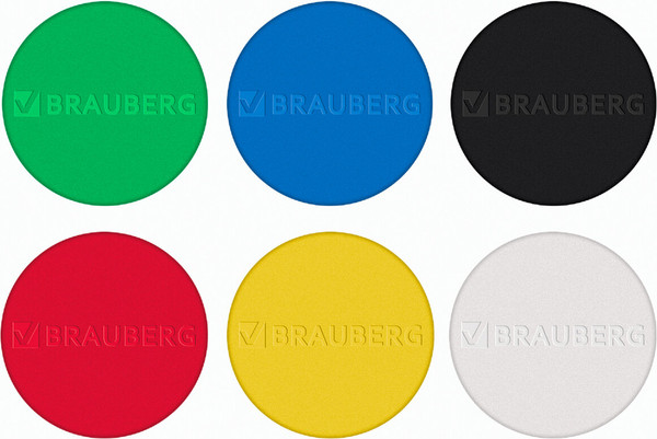 Изображение товара Набор магнитов Brauberg Super / 237477 (6шт)