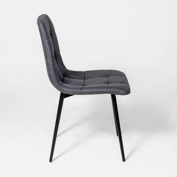 Изображение товара Стул Алвест AV 406-N (графитовая замша Kiprus 13/черный)