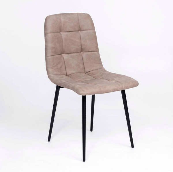 Изображение товара Стул Алвест AV 406-N (песочная замша Kiprus 03/черный)