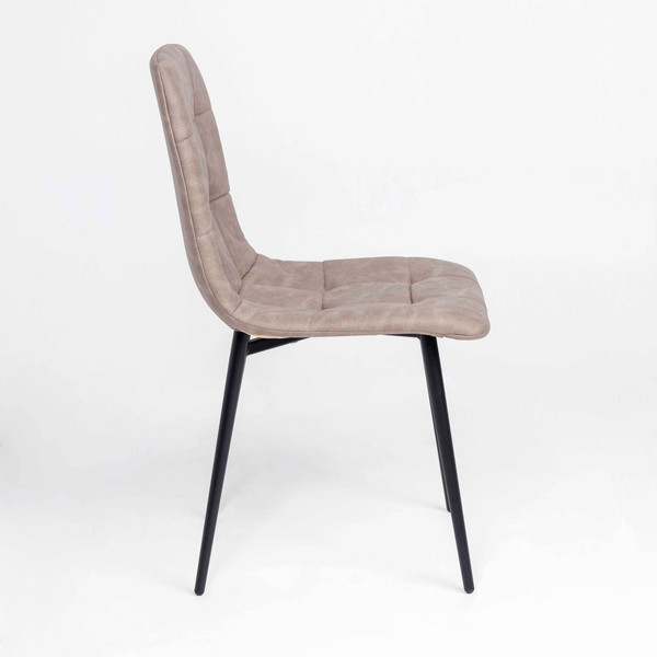 Изображение товара Стул Алвест AV 406-N (песочная замша Kiprus 03/черный)