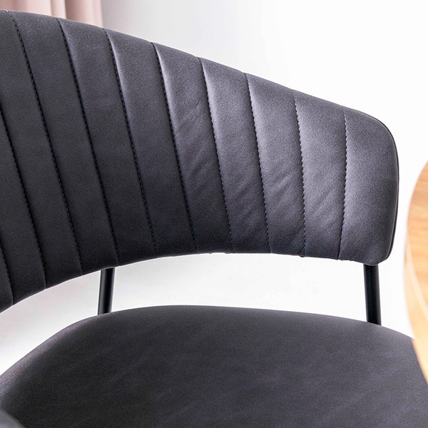 Изображение товара Стул Алвест AV 433 (графитовая замша Kiprus 13/черный)