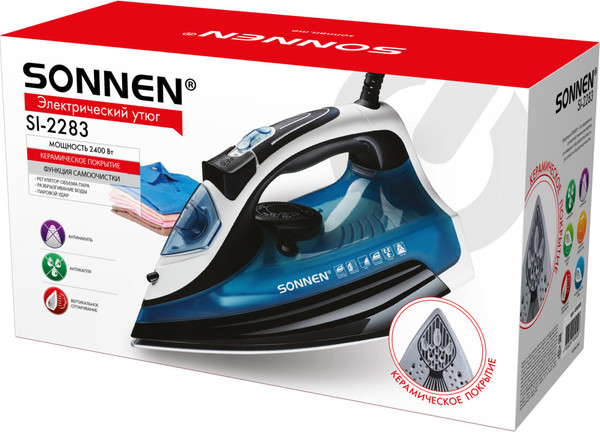 Изображение товара Утюг Sonnen SI-2283 / 456995 (синий)