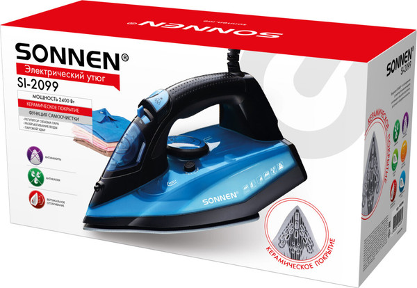 Изображение товара Утюг Sonnen SI-2099 / 456996 (синий)