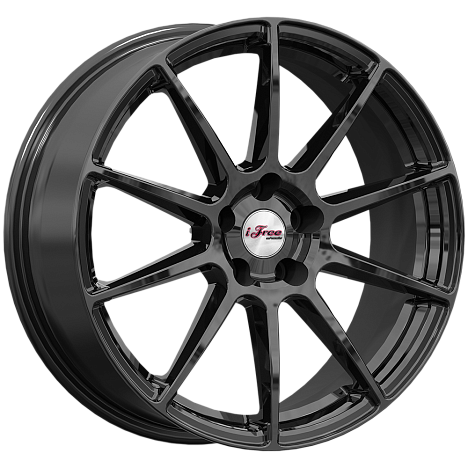 Литой диск iFree Винзор 18x7" 5x108мм DIA 60.1мм ET 33мм BK — фото 3