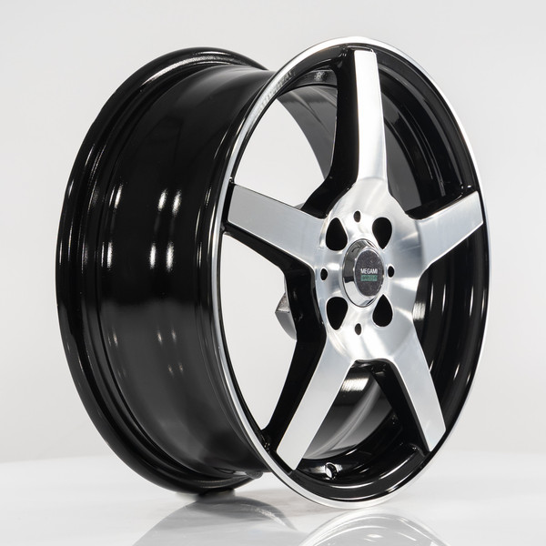 Изображение товара Литой диск Megami AF-07 15x6" 4x114.3мм DIA 67.1мм ET 40мм BKF