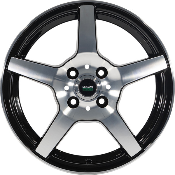 Изображение товара Литой диск Megami AF-07 15x6" 4x114.3мм DIA 67.1мм ET 40мм BKF
