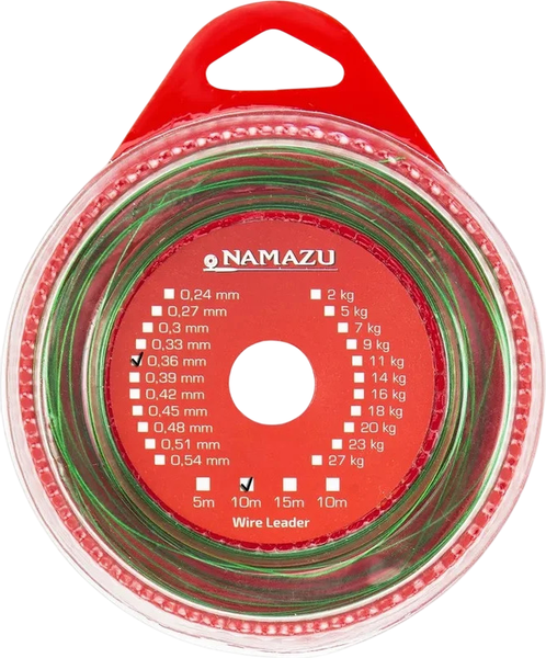 Изображение товара Поводковый материал Namazu 1х7 16кг / N-FTAF-368 (10м)