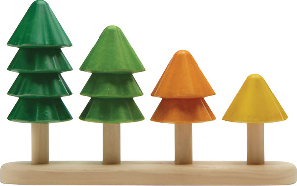 Изображение товара Сортер Plan Toys Пирамидка. Дерево / 5403