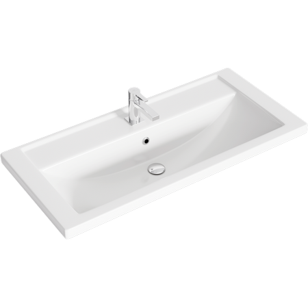 Изображение товара Тумба с умывальником Aqwella Urban URB0110W+4640021065204