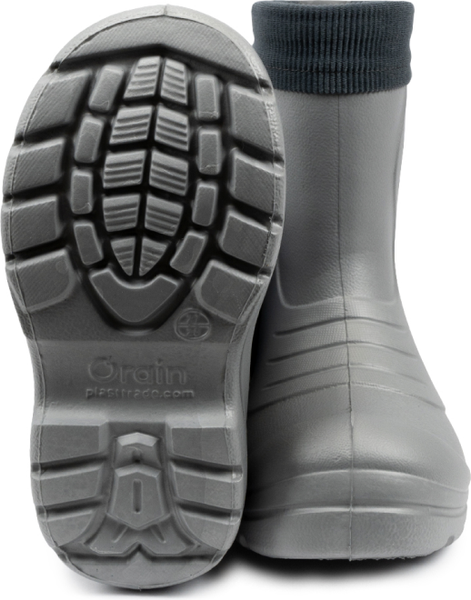Изображение товара Резиновые сапоги детские O'rain 38(СЕ)220УВ (р.33-34, серый)