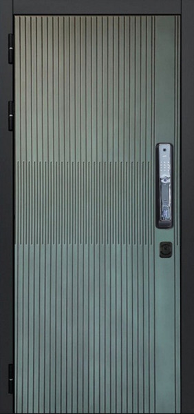 Изображение товара Входная дверь ГРАНИТ Бриони Смарт 77-1 бетон светлый (86x205, левая)