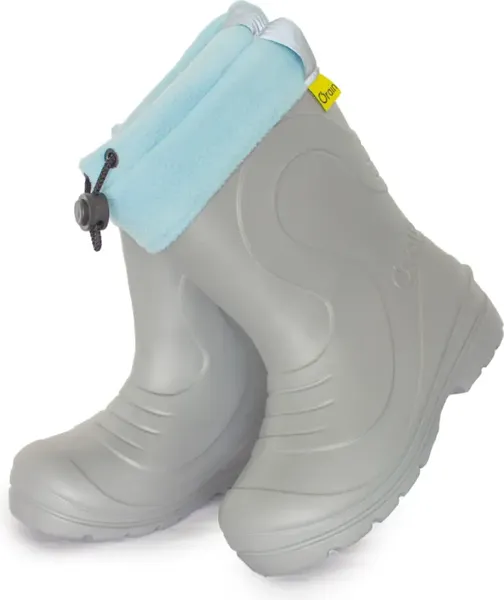 Изображение товара Резиновые сапоги детские O'rain 38(СЕ)220УФ (р.33-34, серый/голубой)