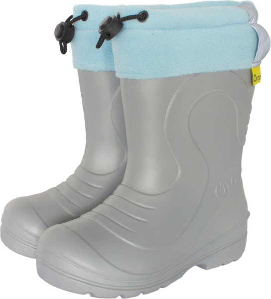 Изображение товара Резиновые сапоги детские O'rain 38(СЕ)220УФ (р.35-36, серый/голубой)