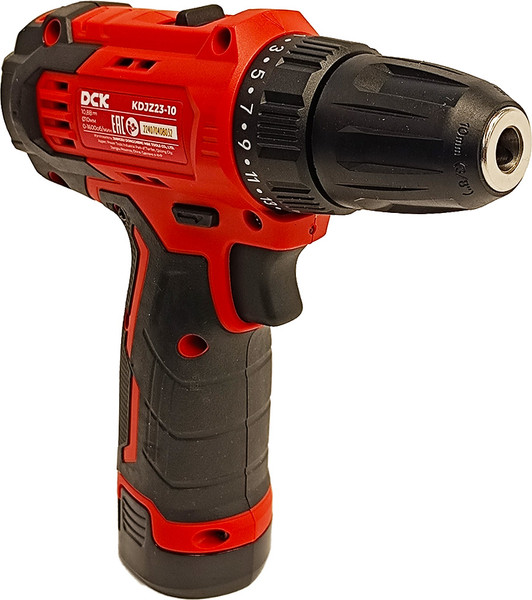 Изображение товара Аккумуляторная дрель-шуруповерт DCK KDJZ23-10 TYPE EK