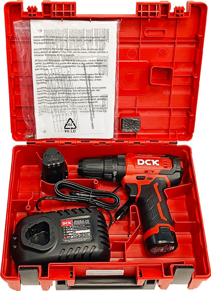 Изображение товара Аккумуляторная дрель-шуруповерт DCK KDJZ23-10i TYPE EK