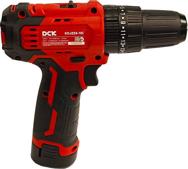Изображение товара Аккумуляторная дрель-шуруповерт DCK KDJZ23-10i TYPE EK