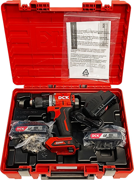 Изображение товара Аккумуляторная дрель-шуруповерт DCK KDJZ2060i TYPE AM
