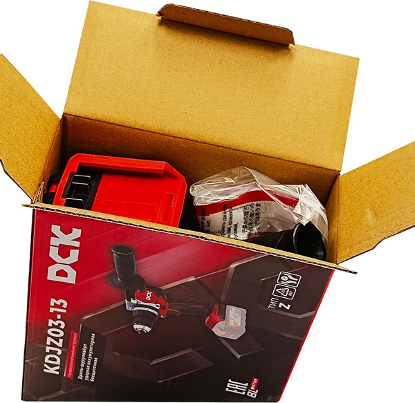 Изображение товара Аккумуляторная дрель-шуруповерт DCK KDJZ03-13 TYPE Z