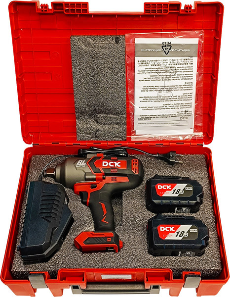 Изображение товара Аккумуляторный гайковерт DCK KDPB998 TYPE H2K