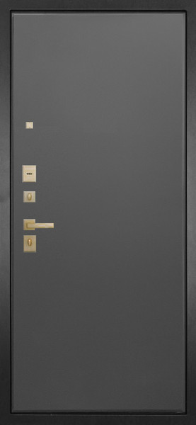 Изображение товара Входная дверь ГРАНИТ Ардеко 77 графит нубук (96x207, левая)